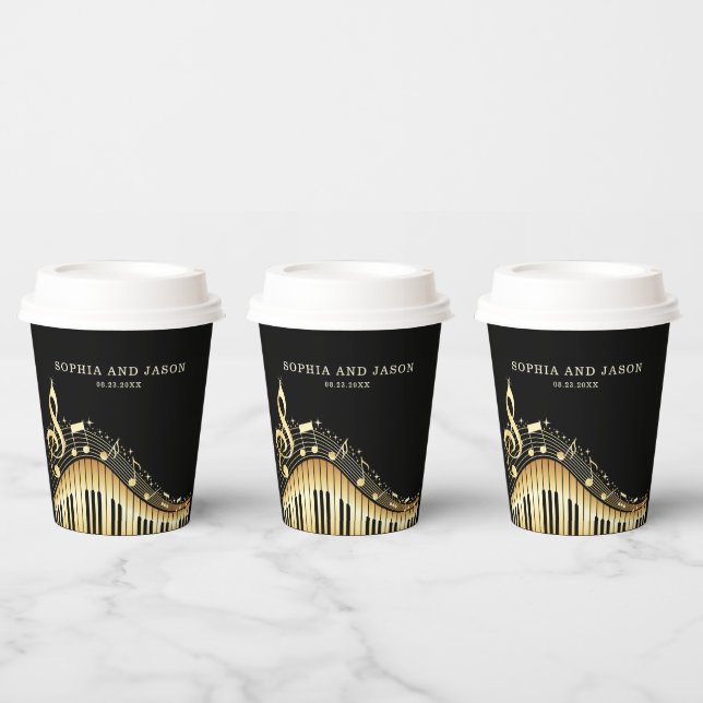 Clef & Notes  Paper Cups (Multi)