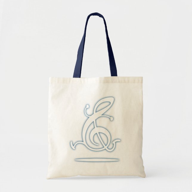 clef-run-glo-FLAT Tote Bag (Front)