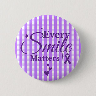 Cleft Lip and Palate Awareness 6 Cm Round Badge