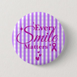 Cleft Lip and Palate Awareness 6 Cm Round Badge