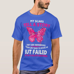 Cleft Lip & Palate Awareness My Scars Tell A Story T-Shirt