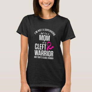 Cleft Palate Lip Mum Hero Cleft Strong Awareness T-Shirt