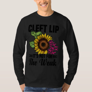 Cleft Ribbon Cleft Lip and Palate Cleft Strong Cle T-Shirt