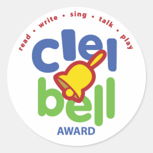 CLEL Bell Award Stickers