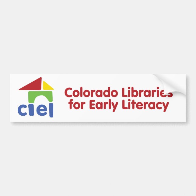 CLEL Logo Bumper Sticker (Front)