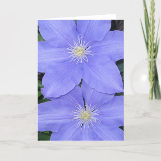 Clematis 2 Note Card