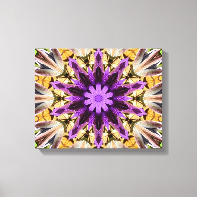 CLEMATIS CANVAS PRINT (Front)