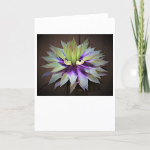 Clematis, card