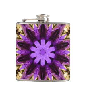 CLEMATIS HIP FLASK