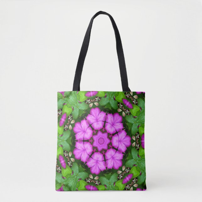 Clematis Kaleidoscope Tote Bag (Front)