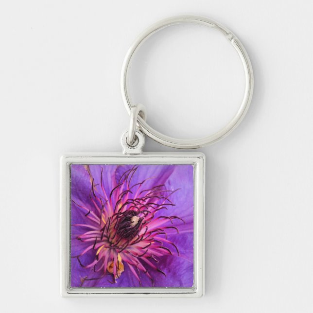 CLEMATIS KEY RING (Front)