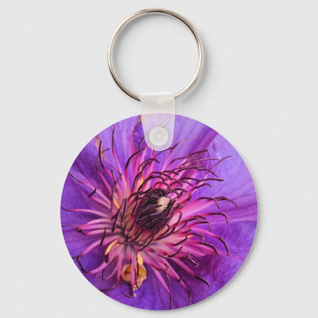 CLEMATIS KEY RING (Front)