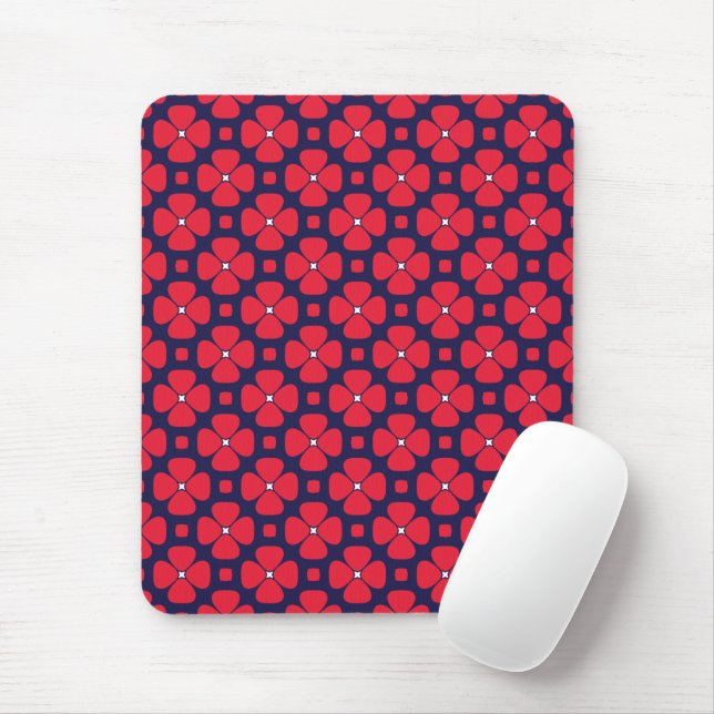 Clematis Mouse Pad (With Mouse)