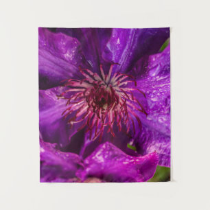 Clematis The President  Tapestry