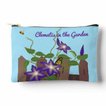 Clematis Vine in the Garden