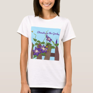 Clematis Vine in the Garden T-Shirt