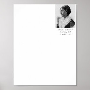 Clémence de Grandval Poster