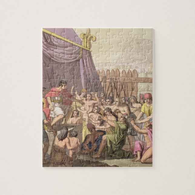 Clemency of Mayta-Capac: offers pardon to conquere Jigsaw Puzzle (Vertical)