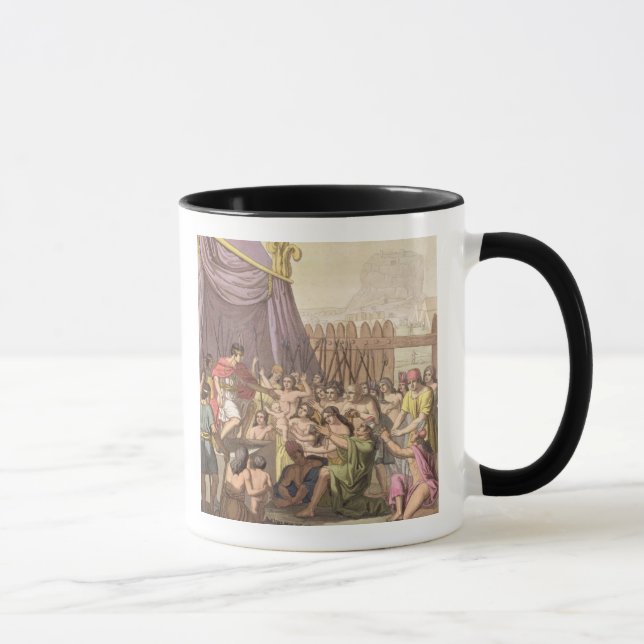 Clemency of Mayta-Capac: offers pardon to conquere Mug (Right)