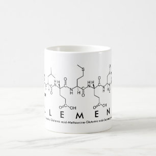 Clement peptide name mug