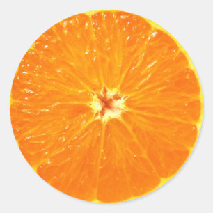 Clementine Classic Round Sticker