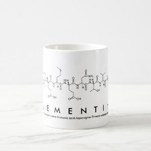 Clementine peptide name mug