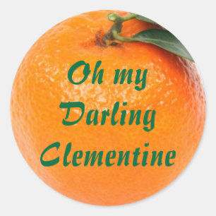 clementine stickers