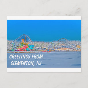 Clementon, NJ Postcard