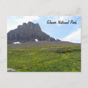 Clements Mountain- Glacier National Park Postcard