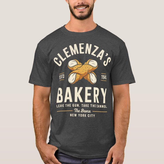 Clemenza's Bakery-Photoroom T-Shirt (Front)