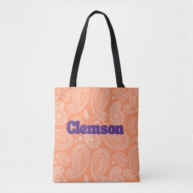 Clemson Tigers Tote Bag (Front)
