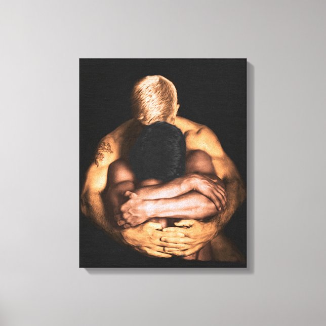 Clenched Canvas Print (Front)