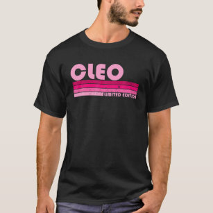 CLEO Name Personalised Retro Vintage 80S 90S Birth T-Shirt