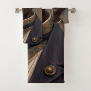 Cleon Porträt Gemälde Bath Towel Set
