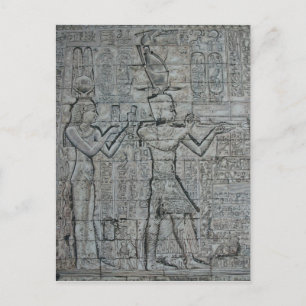 Cleopatra and Caesarion Postcard