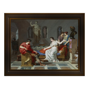 Cleopatra and Octavian by Louis Gauffier Photo Print