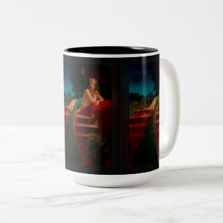 Cleopatra by Edward Mason Eggleston Two-Tone Coffee Mug