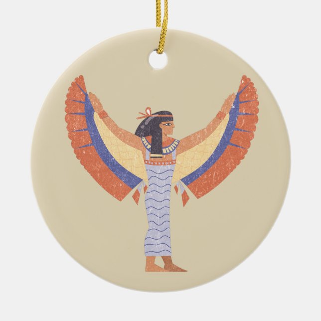 Cleopatra. Ceramic Ornament (Front)