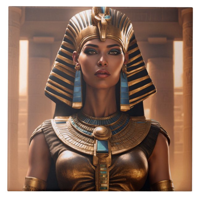 Cleopatra Ceramic Tile (Front)