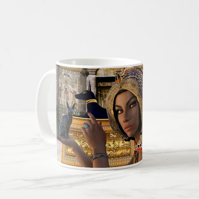 Cleopatra Coffee Mug (Front Left)