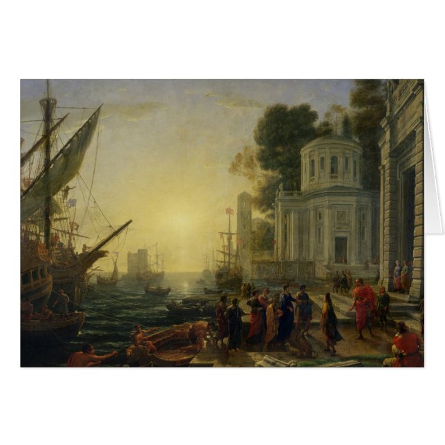 Cleopatra Disembarking at Tarsus, 1642 (Front Horizontal)