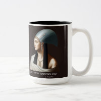Cleopatra, "I will not be triumphed over," Mug