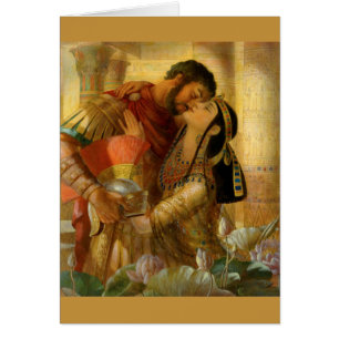 Cleopatra & Marc Antony by Leyendecker
