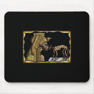 Cleopatra Mummy Funny Halloween Costumes Men Women Mouse Pad