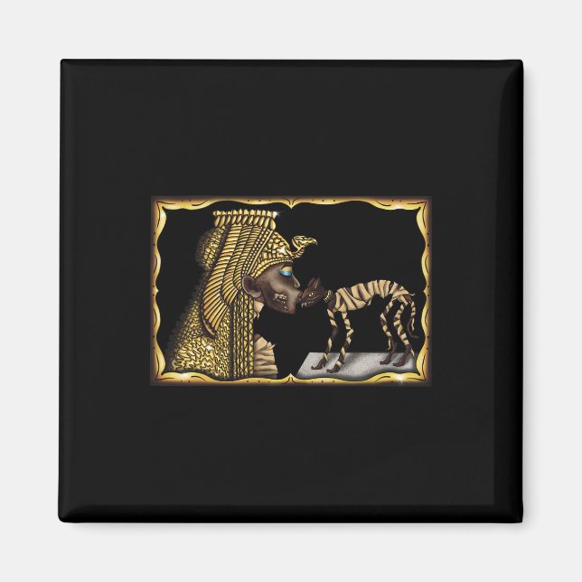 Cleopatra Mummy  Magnet (Front)