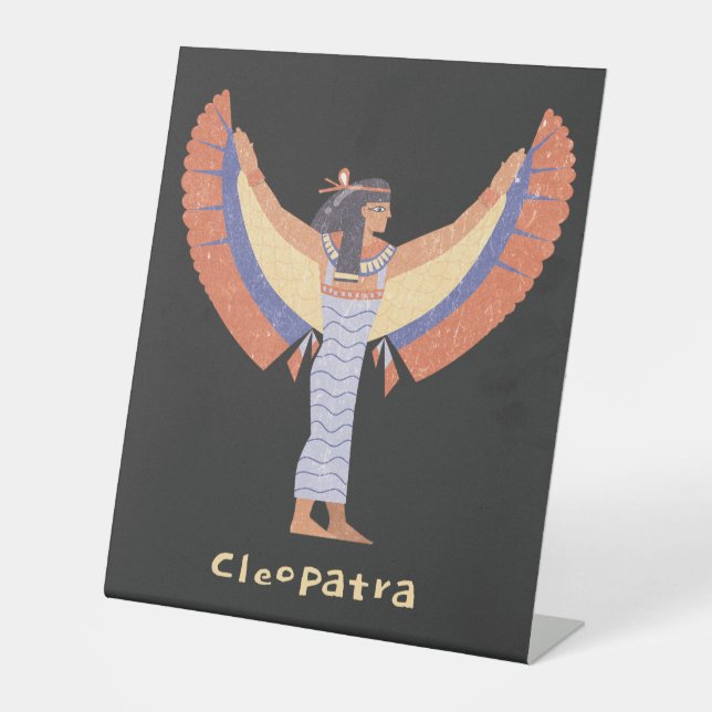 Cleopatra. Pedestal Sign (Front)