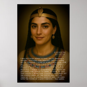 CLEOPATRA PHILATOR - Queen of Egypt Poster