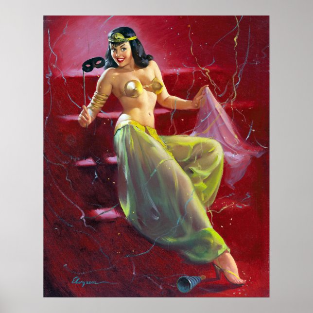 Cleopatra Pin Up Poster (Front)
