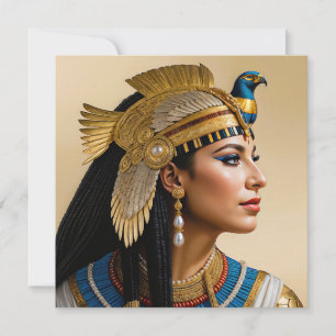 “Cleopatra VII's Realism: A Portrait” Holiday Card
