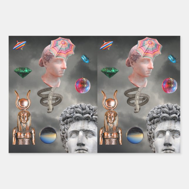 Cleopatra Wrapping Paper Sheet (Front)